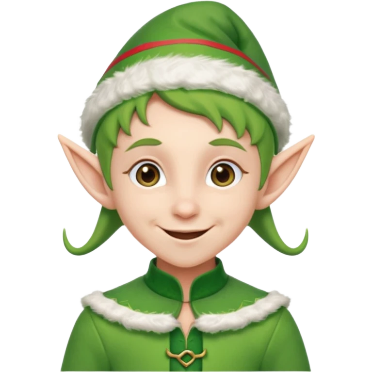 Christmas elf emoji
