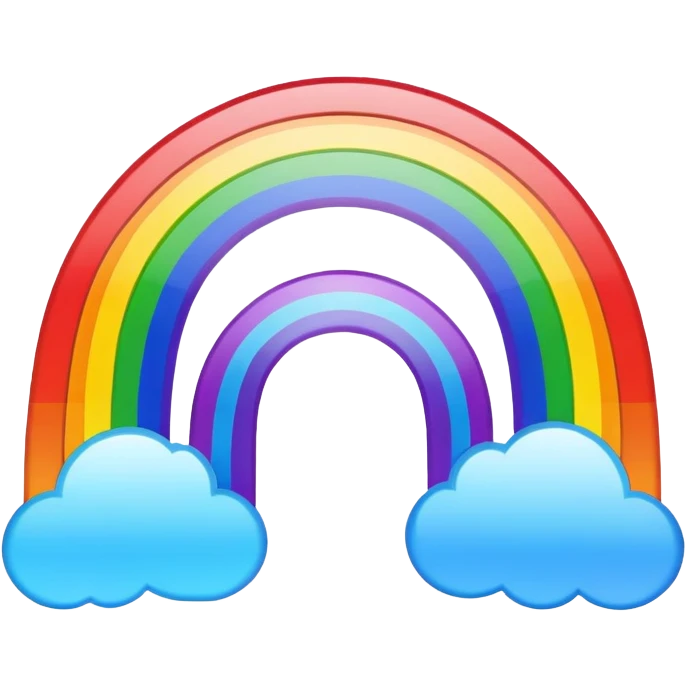 rainbow colors emoji