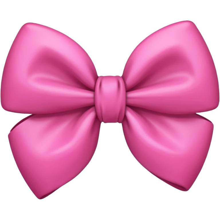 Bow pink emoji