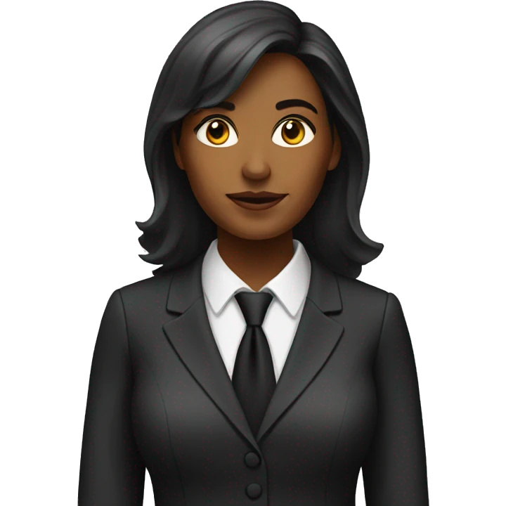 a woman lawyer emoji