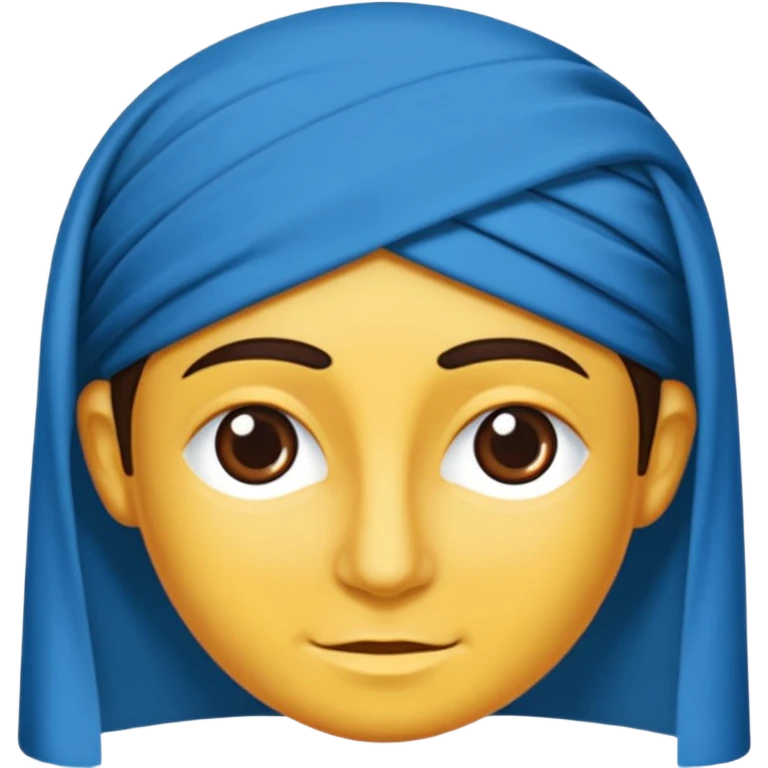 Mavi tik yuvarlak mavi cember  in içine siyah tik emoji