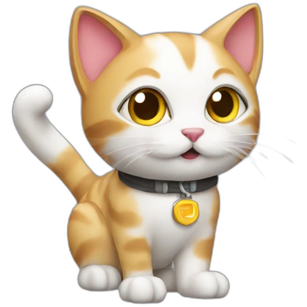 cat doing devops emoji