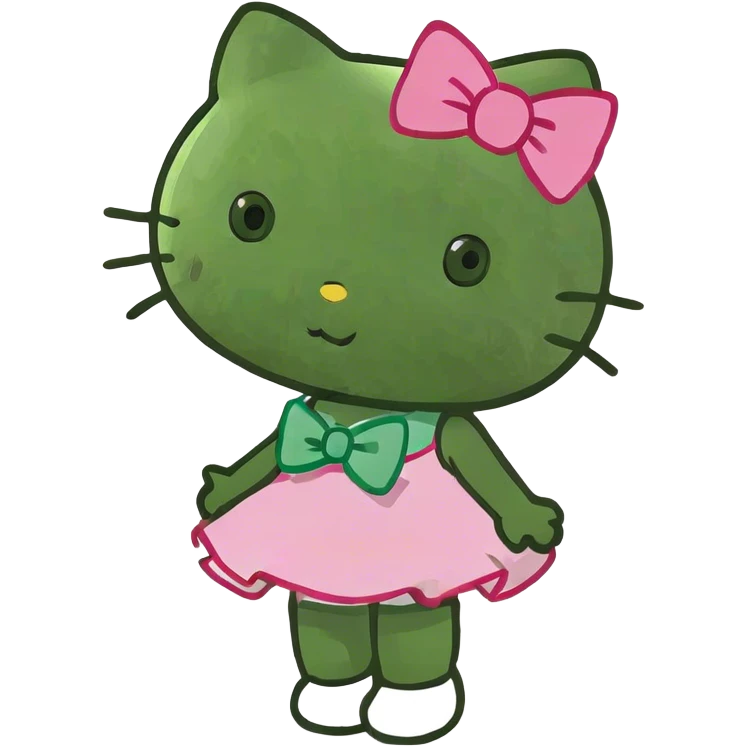 Hello kitty emoji