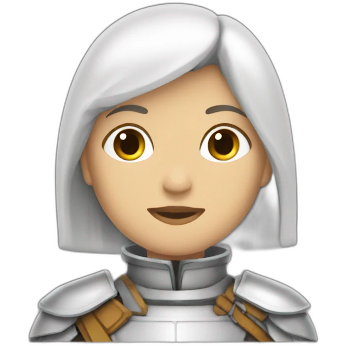 Jeanne d’arc au bûcher emoji