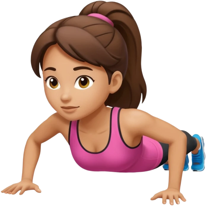 girl doing pump emoji