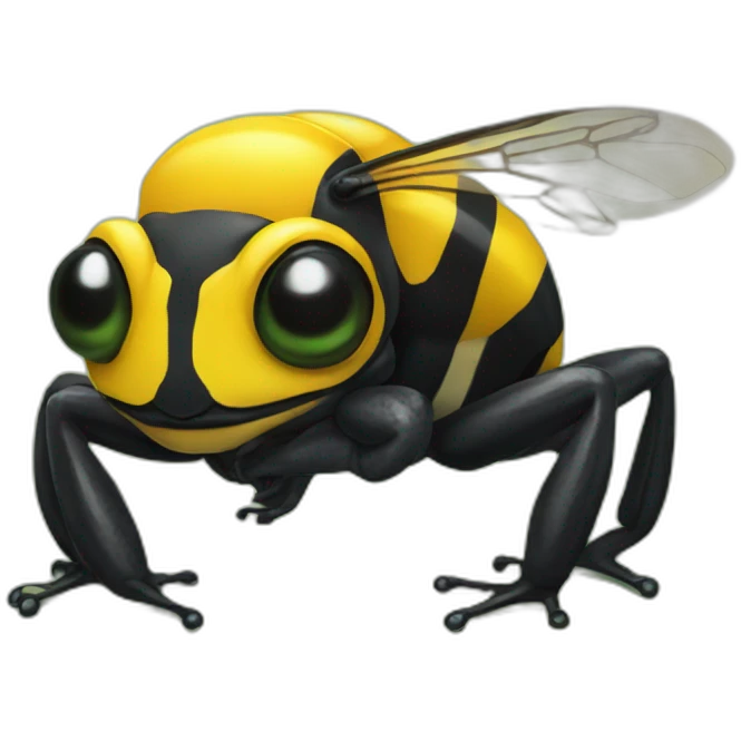 Bumblebee frog emoji