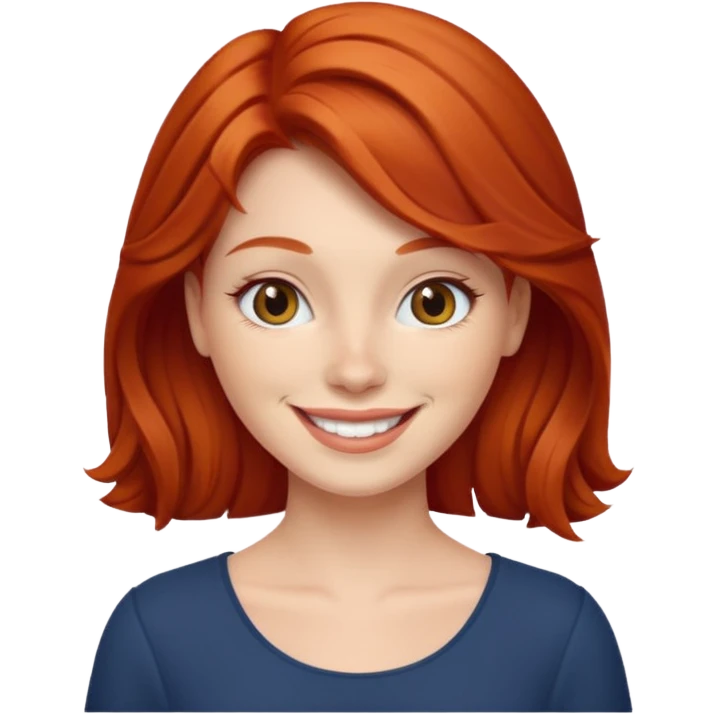 I don’t know redhead lady emoji