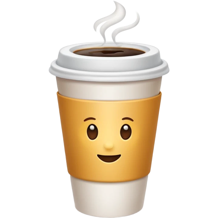 coffee takeaway cup emoji