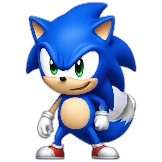 pregnant sonic emoji