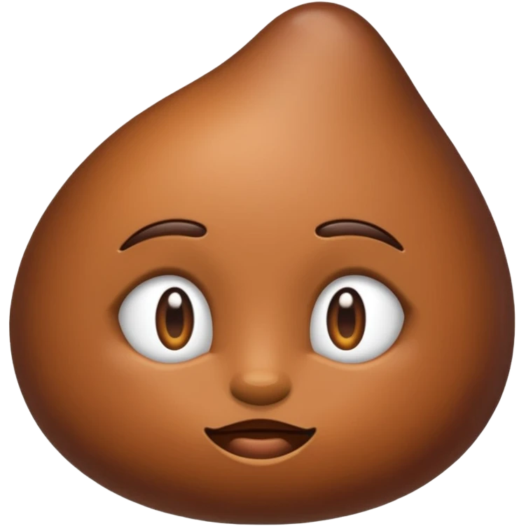 Make an asshole emoji emoji