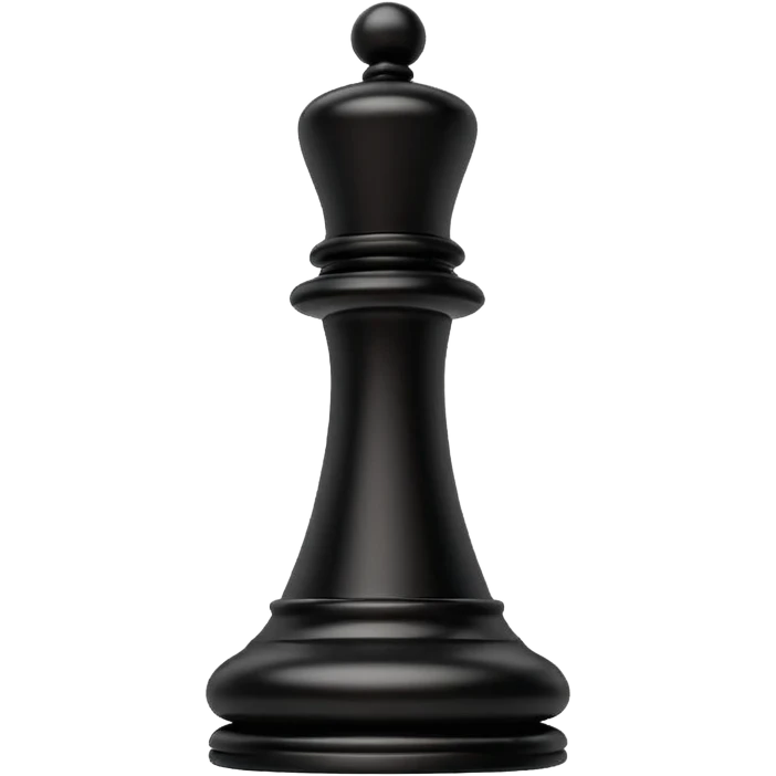 black chess tower emoji
