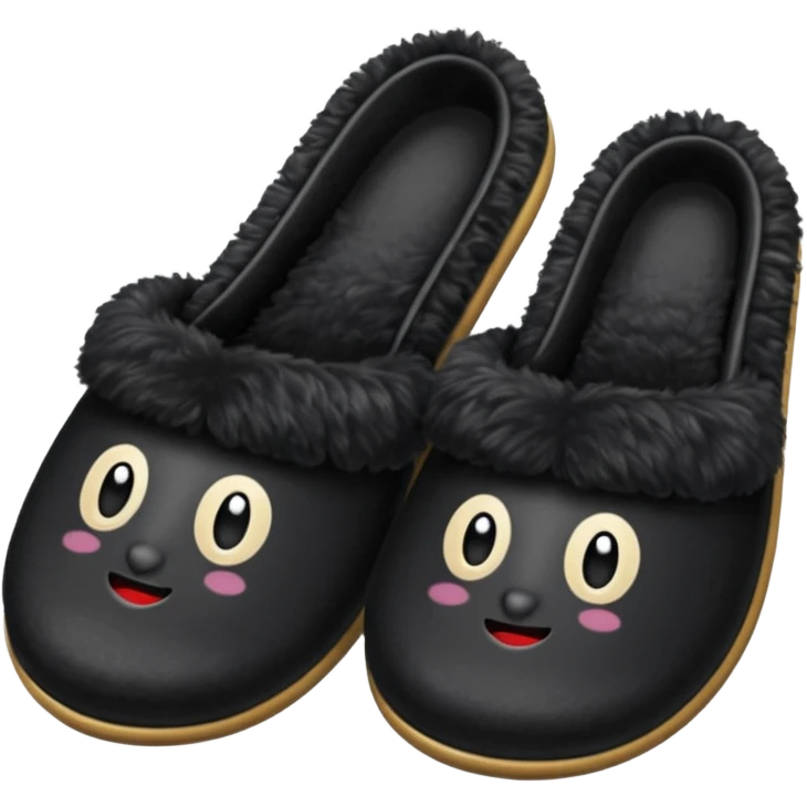 A black siliper emoji