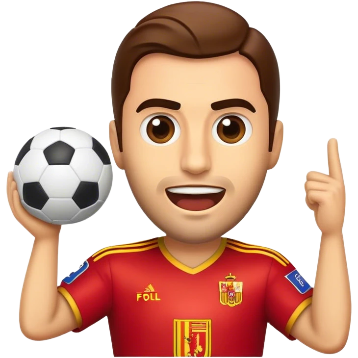 Cinematic Realistic La Liga Pop Culture Emoji, showcasing a dynamic portrayal of Spain's premier football league rendered with lifelike detail and energetic, modern lighting. emoji