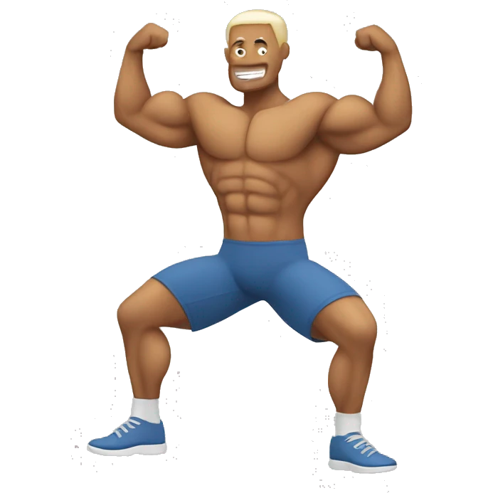 muscle strengthening emoji