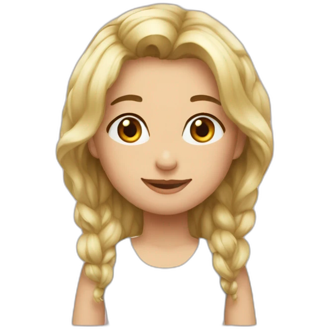 Девушка после душа emoji