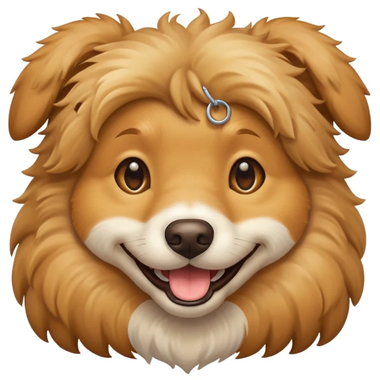Happy dog  emoji