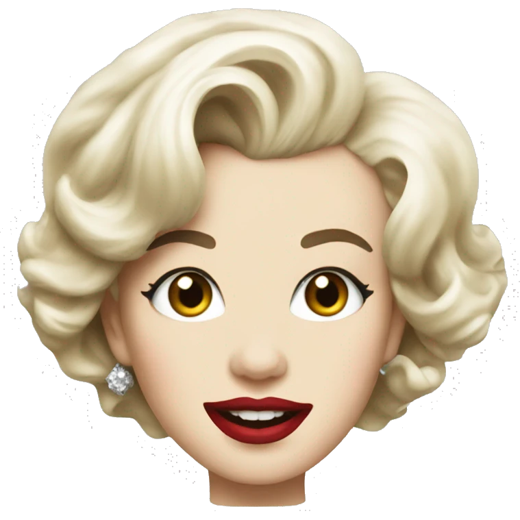 Marilyn Monroe emoji