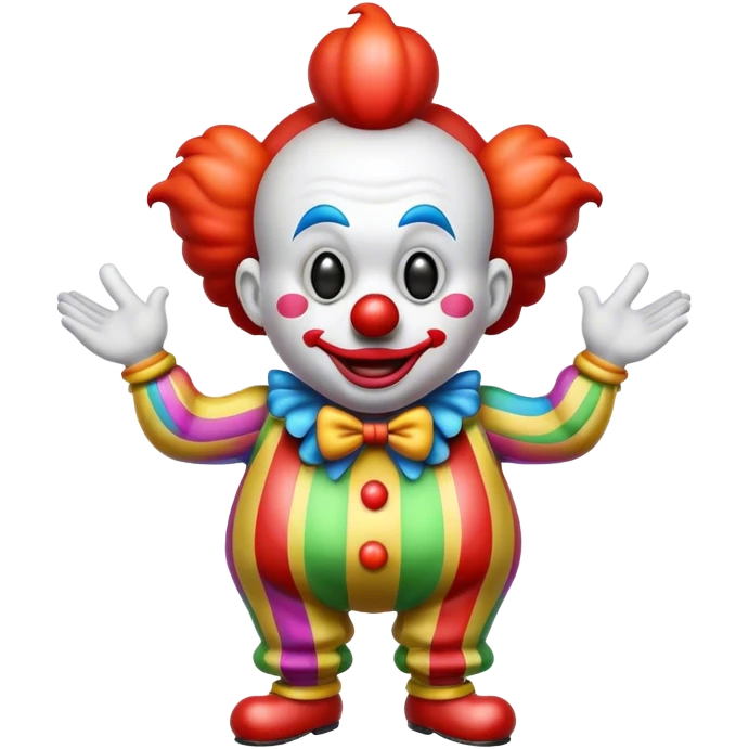farting clown emoji