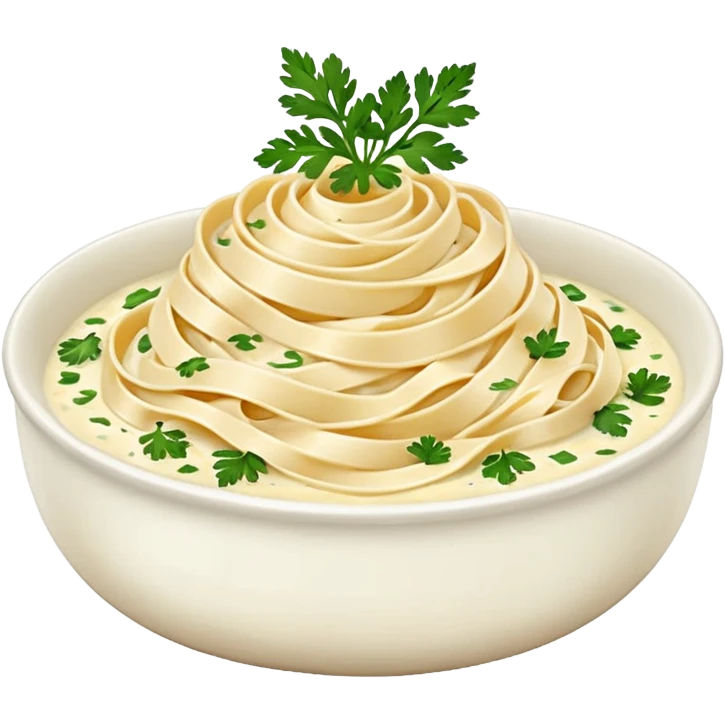 Fettuccine alfredo emoji