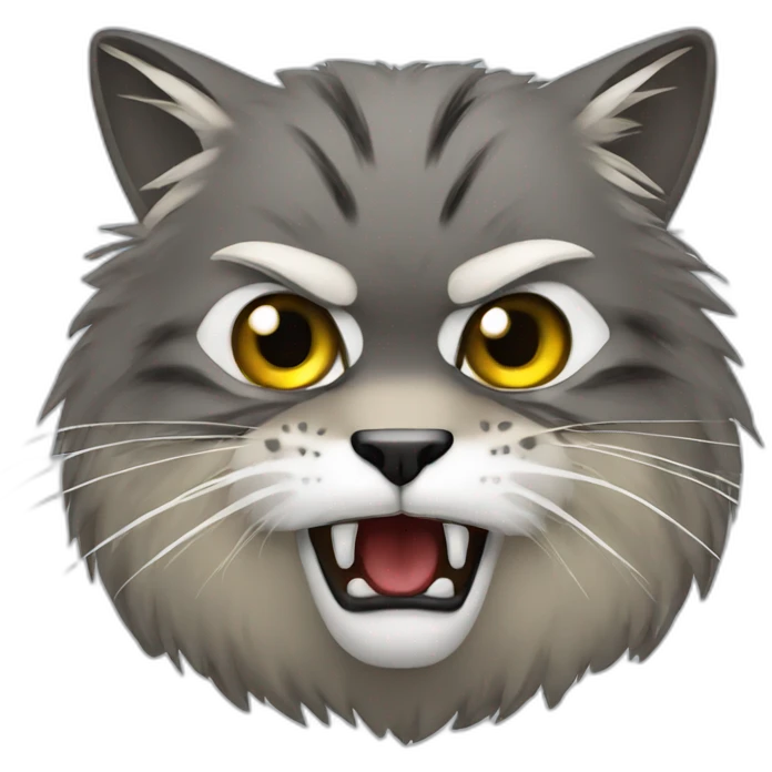 very angry manul emoji