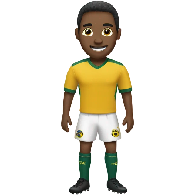 A soccer football emoji