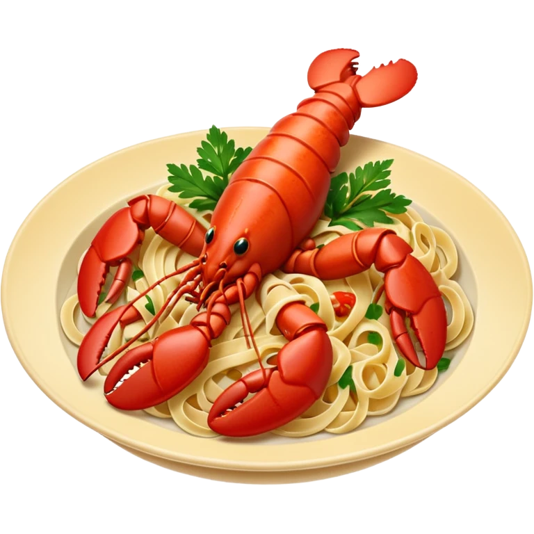 lobster pasta emoji