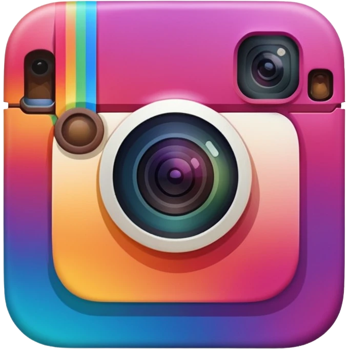 Logo instagram actuel  emoji