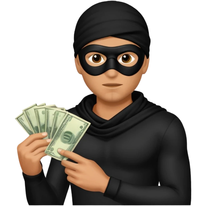 Hırsız adam yanda 💰 olsun emoji