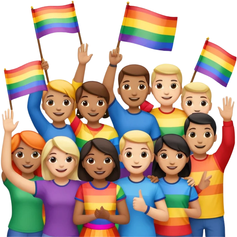 pride charcters emoji