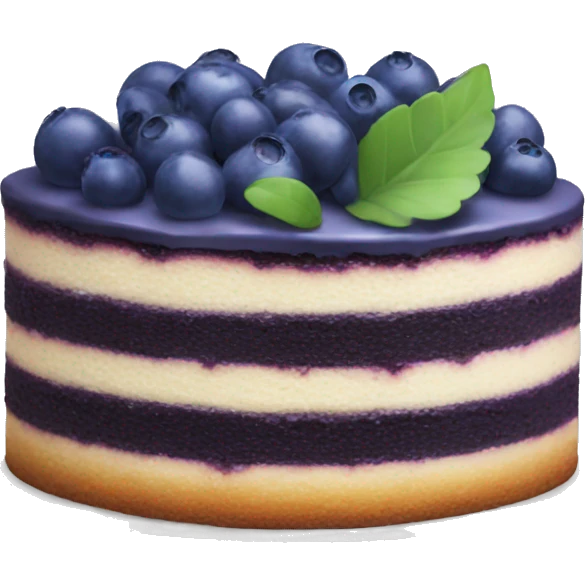 blueberry cake  emoji