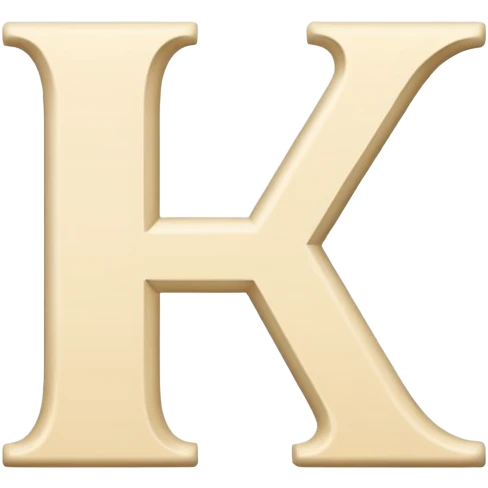 Cream-colored Letter  emoji