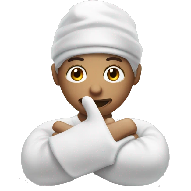 wash hands and face emoji