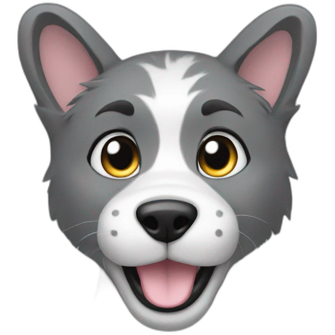 Gray Paws emoji