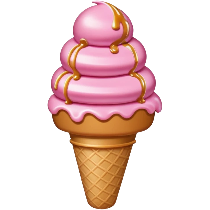 pink meet carame  emoji