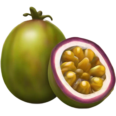 Passion fruit  emoji