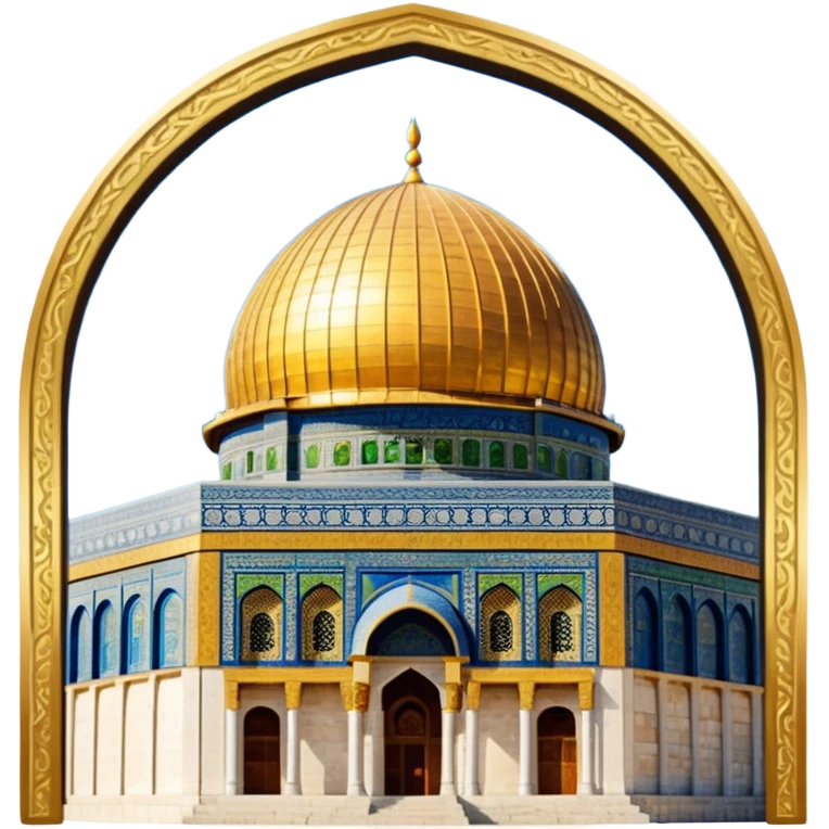 Dome of the rock, Palestine emoji
