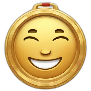 Medal with Thumbs up sign emoji