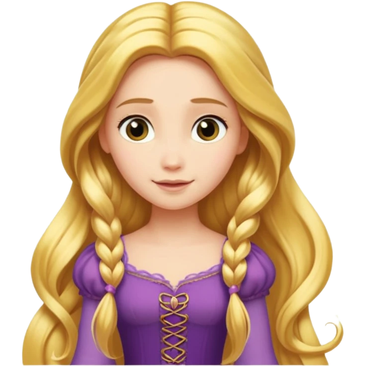 Rapunzel emoji