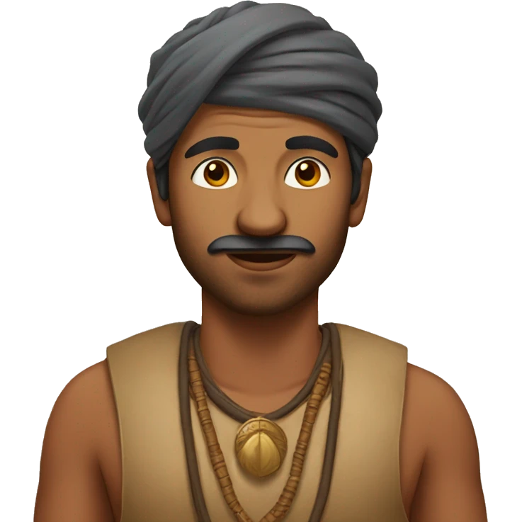 Indian man emoji