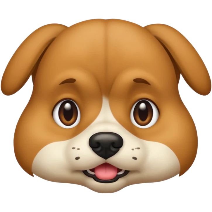 Dog grossed out emoji
