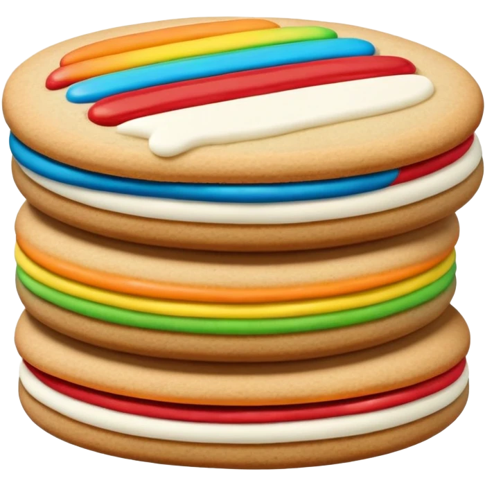 italian rainbow cookie emoji