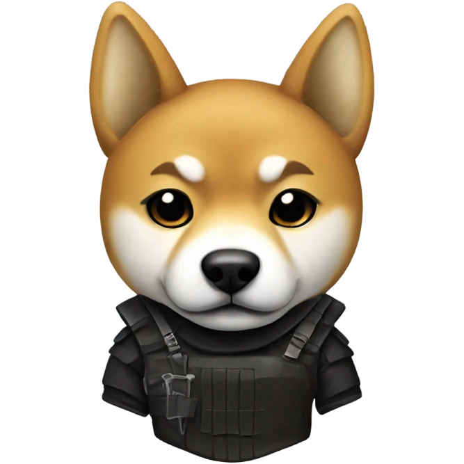 Shiba Inu assassin  emoji