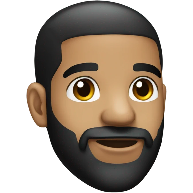 Drake with all black tuxedo  emoji
