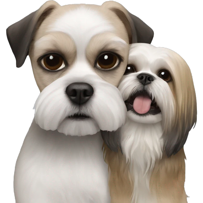 eminem with shihtzu emoji