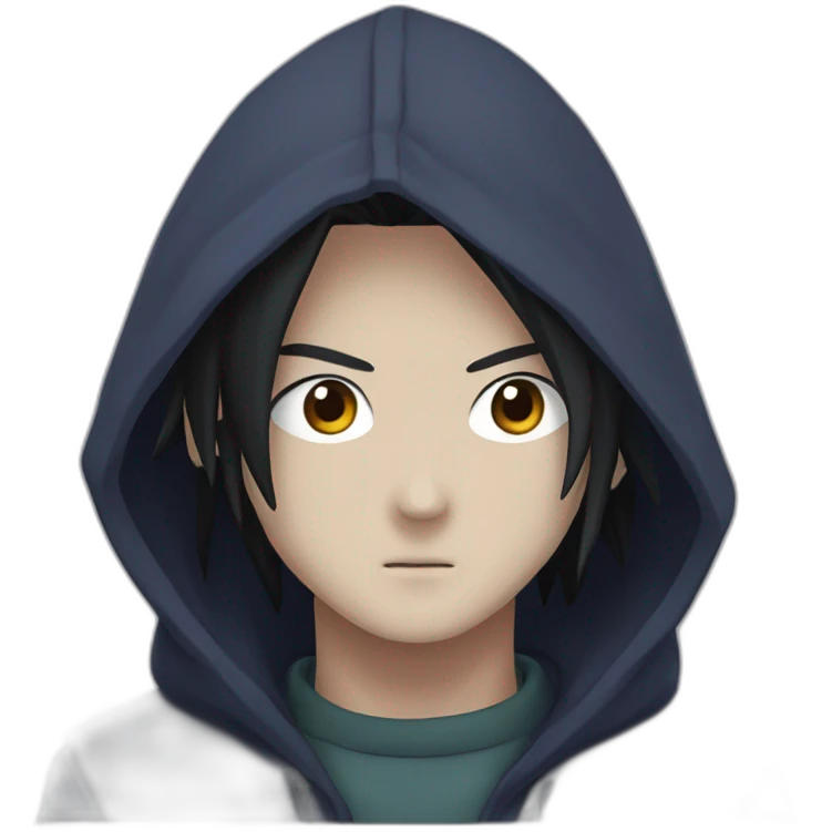 madara uchiha with hoddie emoji