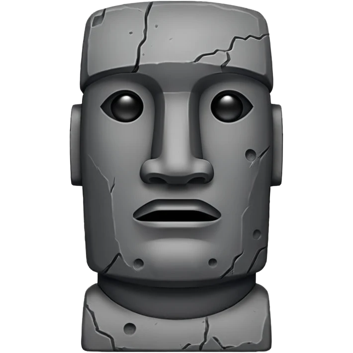 Moai Statues emoji