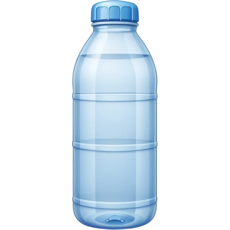 Plastic recyclable Water bottle emoji