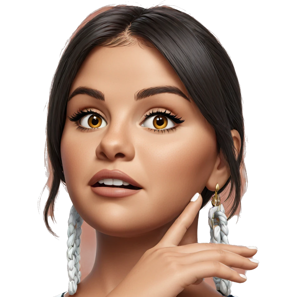 realistic portrait of a girl emoji