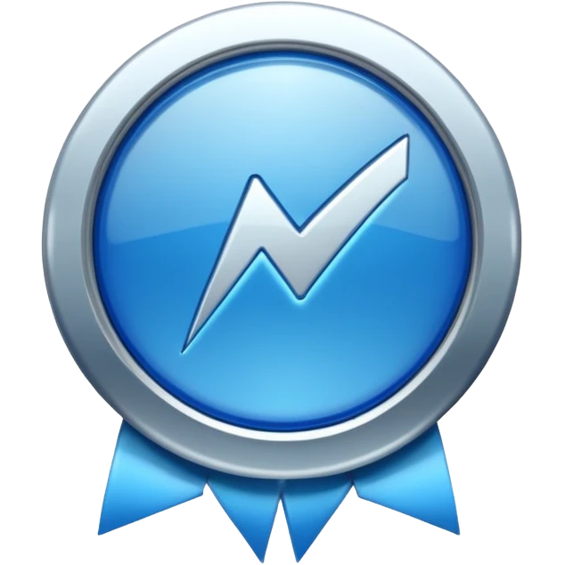 Bagde de certification Facebook  emoji