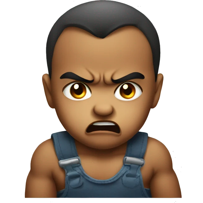 baby angry  emoji